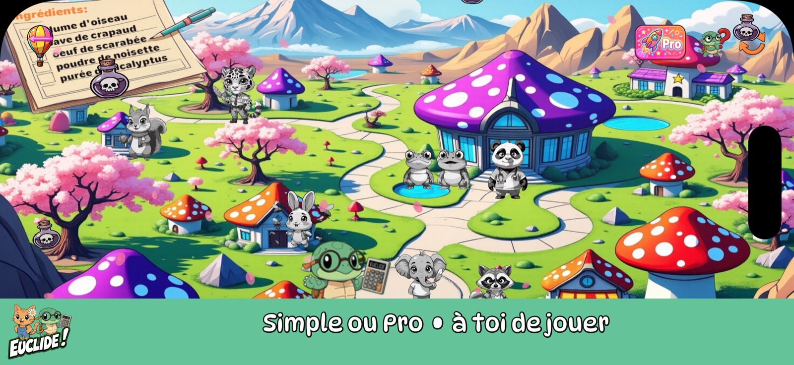 Monde 6e, modes Simple et Pro